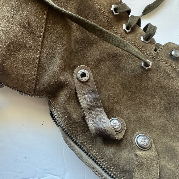 Sam Edelman Brian Suede Combat Boots- 9 - Picture 14 of 14